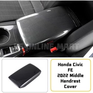 Honda Civic Fe 2022 Car Accessories Civic Fe Handrest Cover Interior Accessories Carbon Design Civic