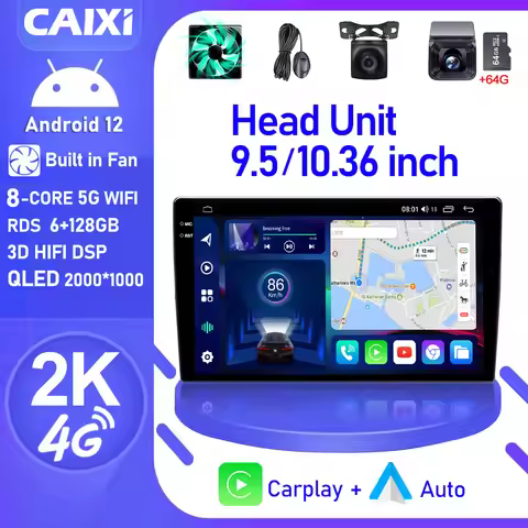 CAIXI GX9Pro Plus 2K For Toyota Volkswagen Hyundai Kia Honda Nissan Benz BMW Car Radio Android auto 