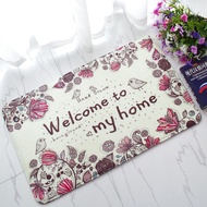 Home Entrance Doormats Absorbent Mats For Bathroom Kitchen Mats Anti-slip Floor Mats Bedroom Carpets