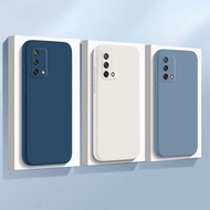 Solid color phone case OPPO A74 2021 OPPO A95 Full Protect Camera Lens Shockproof TPU Jelly Soft cov