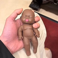 娜塔莎 Natasha boneka mainan boneka boneka buatan tangan bayi hitam boneka mini tanah liat hitam asli b
