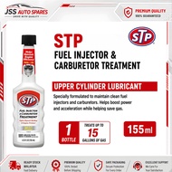 Genuine STP Fuel Injector Cleaner Carburetor Treatment 155ml Petrol Fuel Additive Cleans Injectors I