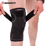 Sports knee brace, Goodfit GF511K knee brace with thick 4-way stretch, protects knees when playing s