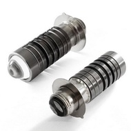 <BTQN> Two-color small steel H4/P15D/BA20D motorcycle modified LED light