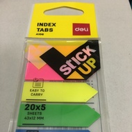 Deli A106 5-color pagination paper