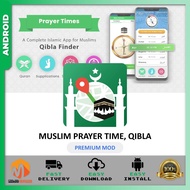 [Android APK] Muslim Prayer Time, Qibla Premium MOD Android APK Digital Download Lifetime