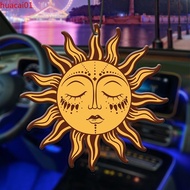Sun Bahamas Sea Breeze Scent Car Air Freshener, Cartoon Vent Aroma Scented Sheet Car Perfume