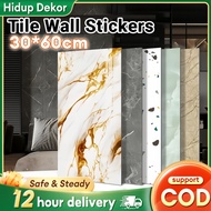 30x60cm Marble Wallpaper PVC 3d Vinyl Tiles For Kitchen Venyl Tiles Sticker Waterproof Adhesive