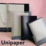 HITAM BINDER - A5 & B5 BINDER COVER / A5 & B5 BINDER / TRANSPARENT & BLACK A5 BINDER / TRANSPARENT &