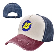 New Style F1 Fernando Alonso logo Denim Contrast Color Washed Hat Adult Denim Hat Old Hat 100% Cotto
