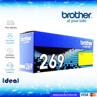 หมึกพิมพ์เลเซอร์ Brother TN-269 Y Yellow  ปริมาณการพิมพ์ 5% บน A4  : 1200 แผ่น 