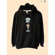Squidward Grumpy Hoodie Jacket
