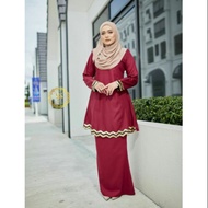 SIZE XS-4XL KURUNG RIAU HADEENA LACE