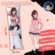 Dakimakura bolster Dandadan Momo Ayase / size 20x60cm includes contents