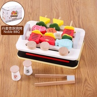 CPC Cooking Simulation Kitchen CE Gas Stove Oven Set Baby Wooden Childrens Home Toy Pretend Playsets