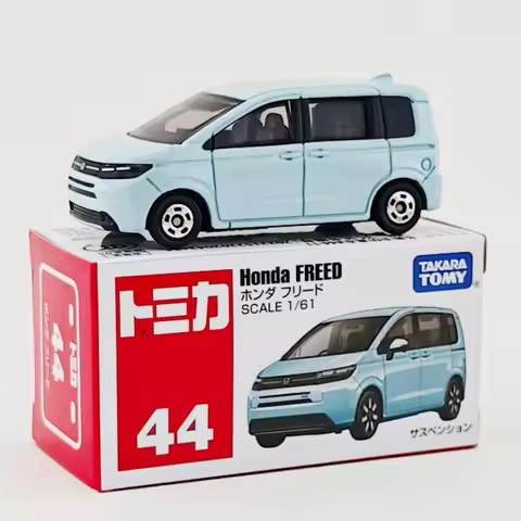 Takara Tomy Diecast Model Car Honda Freed 1 61 Scale Light Blue Simulation Replica Collectible Decor
