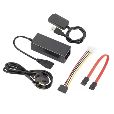 USB 2.0 to IDE SATA S-ATA 2.5 3.5 HD HDD Hard Drive Adapter Converter USB TO SATA 480Mb/s Data Inter