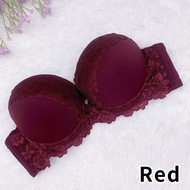 Women Bra Lace Sister Hood Wired Push Up Sponge Baju Dalam Wanita