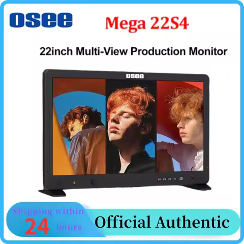 OSEE Mega 22S4 22inch Broadcast Monitor Multi-View Production 1500nits 1100:1 Director Monitor for M