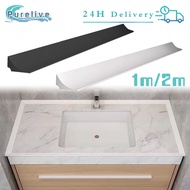 1m/2M Water Stopper Dishwashing Sink Water Stopper Bar Silicone Water Barrier