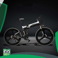 Terbaru Lankeleisi Sepeda Listrik Lipat Folding Bike Sports Version