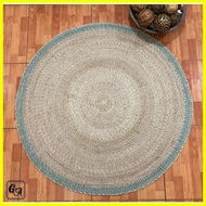 ❏ ✯ ╳ GA-A008 - Abaca Round Carpet Green - Small sizes - Natural material - 40 & 60 inches