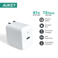 Củ sạc nhanh Aukey 61W PD3.0 công nghệ GaN PA-B2 sạc được nhiều thiết bị