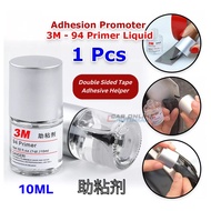 3M 94 PRIMER 10ml Double Sided Tape Promoter Liquid Applicator Tape Adhesive Helper Stick Glue Stronger Durable Gam 助粘剂