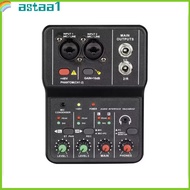 sat Q12 Podcast Equipment Bundle, USB Audio Interface Free Drive Mixer Streaming Audio Mixer 2 Channels For Recording