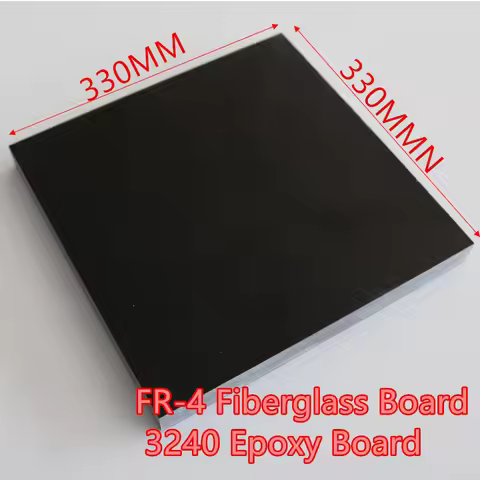 330mmx330mm Light-green FR4 Fiberglass Board 1mm 2mm 3mm ThicknessBlack 3240 Epoxy Resin Board G10 B
