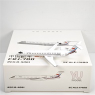 Yu ModeL 1: 400 PLAAF China Air Force CRJ700 B-4061 Alloy Airplane ModeL
