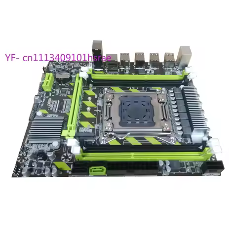 X79G LGA 2011 Desktop Mainboard M.2 NVMe Slot DDR3 RECC Memory Support Gaming Motherboard
