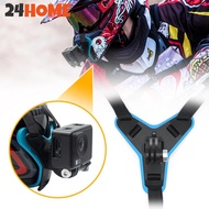 24HOME Motorcycle Camera Accessories Motorcycle Helmet Chin Stand Mount Holder Action Sports Camera 