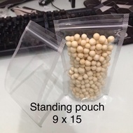Standing pouch clip 9 x 15