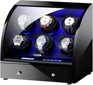 Automatic Watch Winder Box Wooden Storage Case with Remote Control LCD Touch Screen Soft Leather Watch Pillows