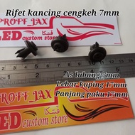 Clove Clip Button rifet 7mm