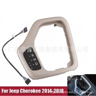Sesuai untuk JEEP Grand Cherokee Gear Shift Trim Panel Trim Cincin 5YD27XSAAA 5YD27LS5AA