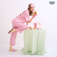 SLEEPING CLOUD Pajamas | 1 LYOCELL Soft And Cool Fabric Comfortable To Wear : Short Sleeves Long Pan
