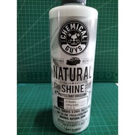 Chemical Guys TVD20116 NATURAL SHINE NEW LOOK SHINE PLASTIC, RUBBER, VINYL DRESSING 16oz