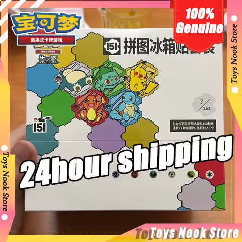 Official Genuine Pokemon Jigsaw Fridge Magnets Puzzle Collection 151 PTCG Scarlet & Violet Simplifie