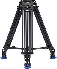 Benro A674TM 3-Section Dual Stage Tandem-Leg Video Tripod with 100mm Bowl, 132 lbs Capacity, 61" Max