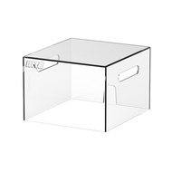 IINE Cystal Clear Dust Cover for PS5 Controller with Dual Charging Dock Acrylic Dust Cover Transpare