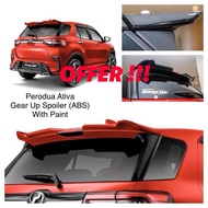 Perodua ativa spoiler