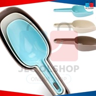 Nesting Scoop 3Pcs Plastic Kitchen Scooper BarScoops Multi Purpose for FlourPowders lce Measuring Cu
