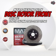 MARS DISC ROTOR FRONT & REAR FOR TOYOTA CALDINA 2002-2007 ST246