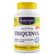 Healthy Origins Ubiquinol 50mg Softgels 60 Count Made in USA