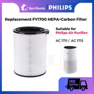 Replacement Compatible Philips AC1715 AC1711 Air Purifier Philips FY1700 HEPA + Carbon Filter Philip