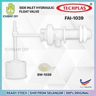 Techplas FAI-1039 Side Inlet Hydraulic Float Valve Cistern Flush Internal Spare Part Water Tank Pump Tangki Pam Tandas