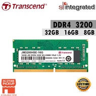 Transcend RAM 8/16/32GB DDR4 3200 MHz SO-DIMM Laptop Ram