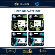 HP 62/62XL Black Tri-Color Original Ink Cartridge